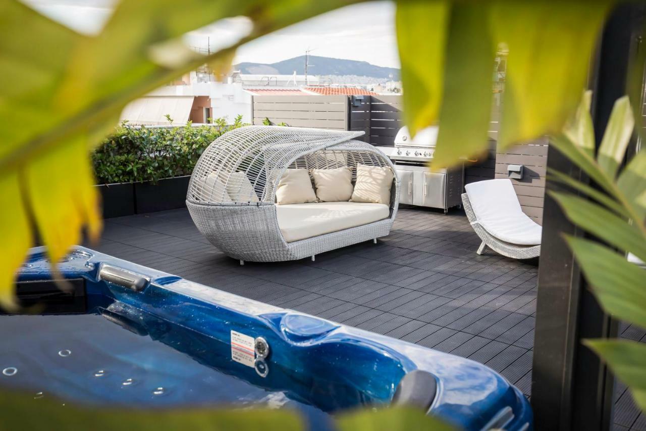 Zambelis Athens Penthouse Spa Bagian luar foto