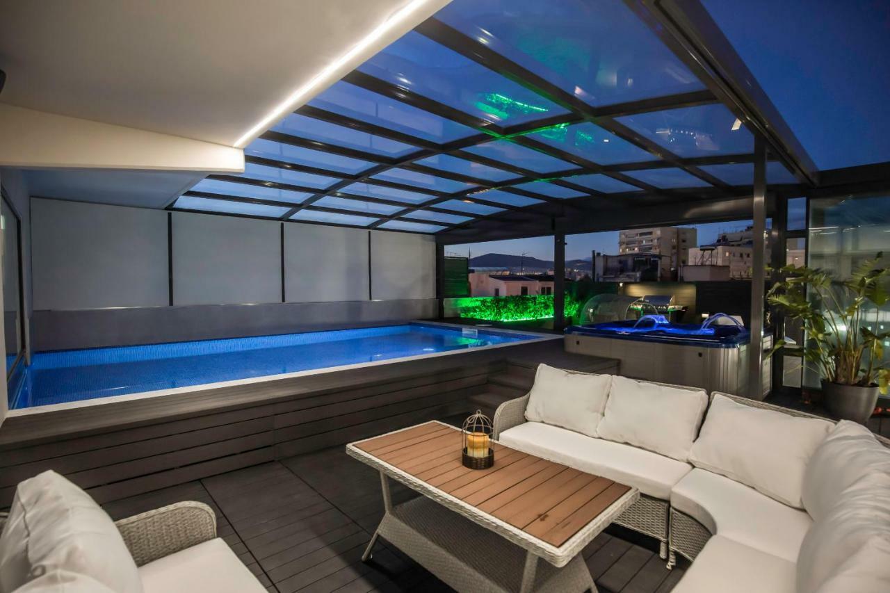 Zambelis Athens Penthouse Spa Bagian luar foto