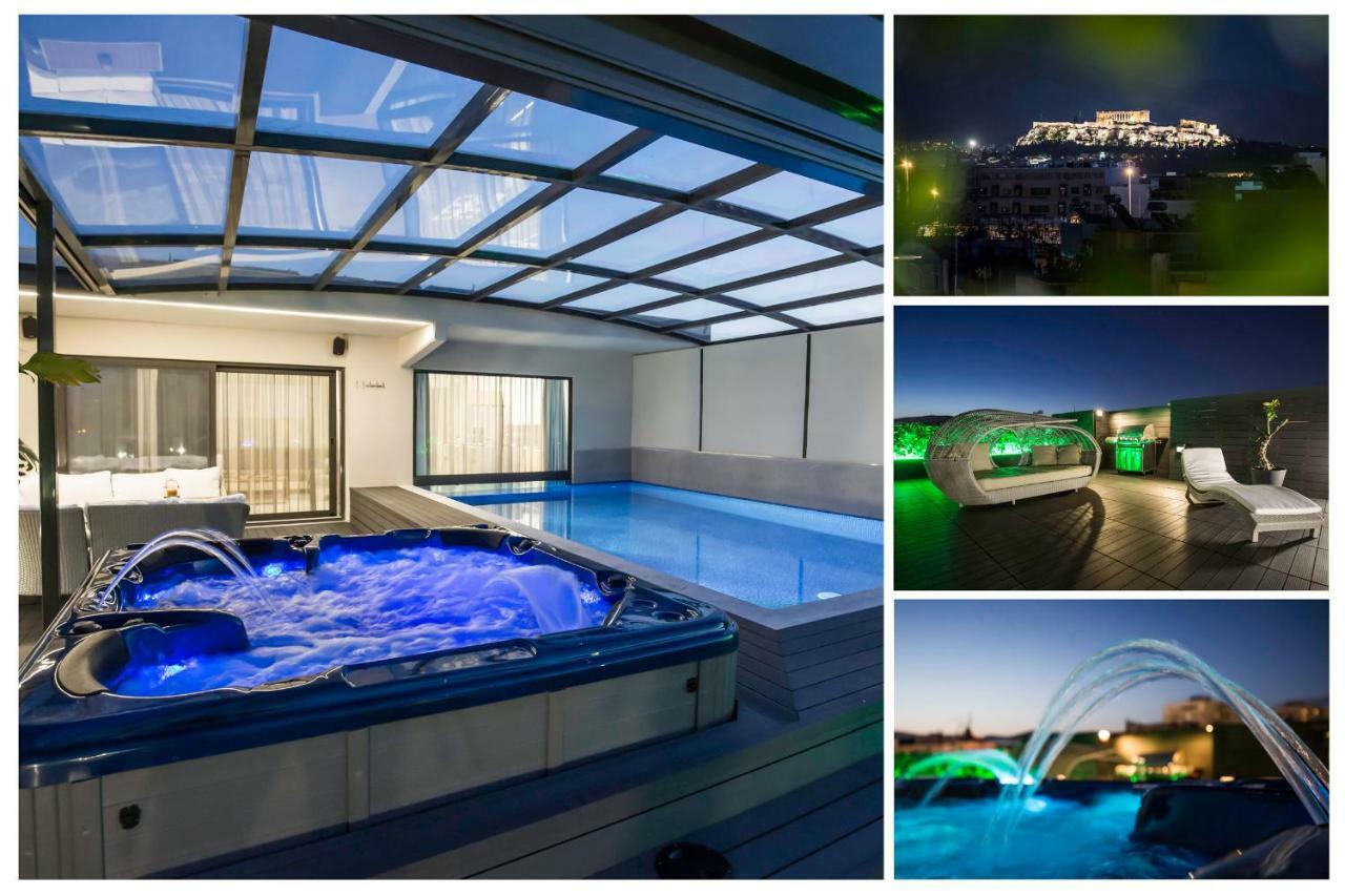 Zambelis Athens Penthouse Spa Bagian luar foto